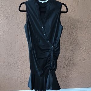 Veronica Beard Black Midi Dress